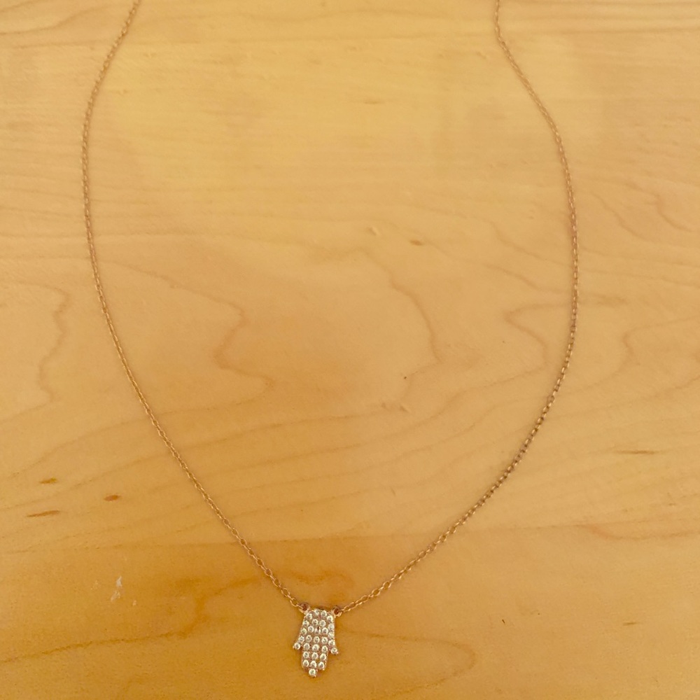 Henri bendel hamsa necklace